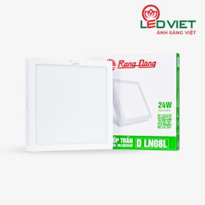 Đèn LED Ốp Trần Vuông 24W Rạng Đông D LN08L 30×30/24W