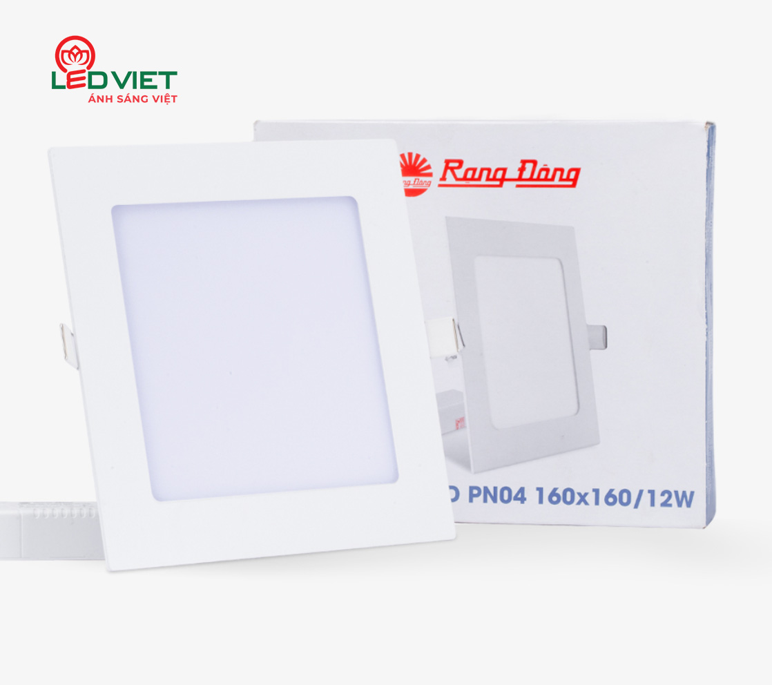 Đèn Led âm trần Rạng Đông PN04 160X160/12W