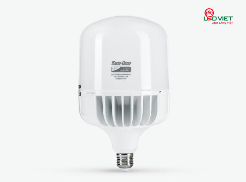 Đèn Led búp trụ Rạng Đông 60W TR140NĐ/60W