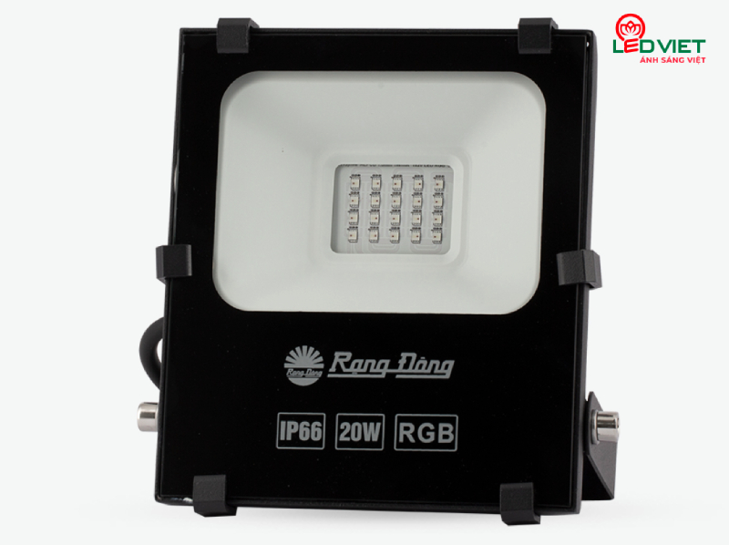 Đèn Led chiếu pha Rạng Đông đổi màu CP09.RGB 20W