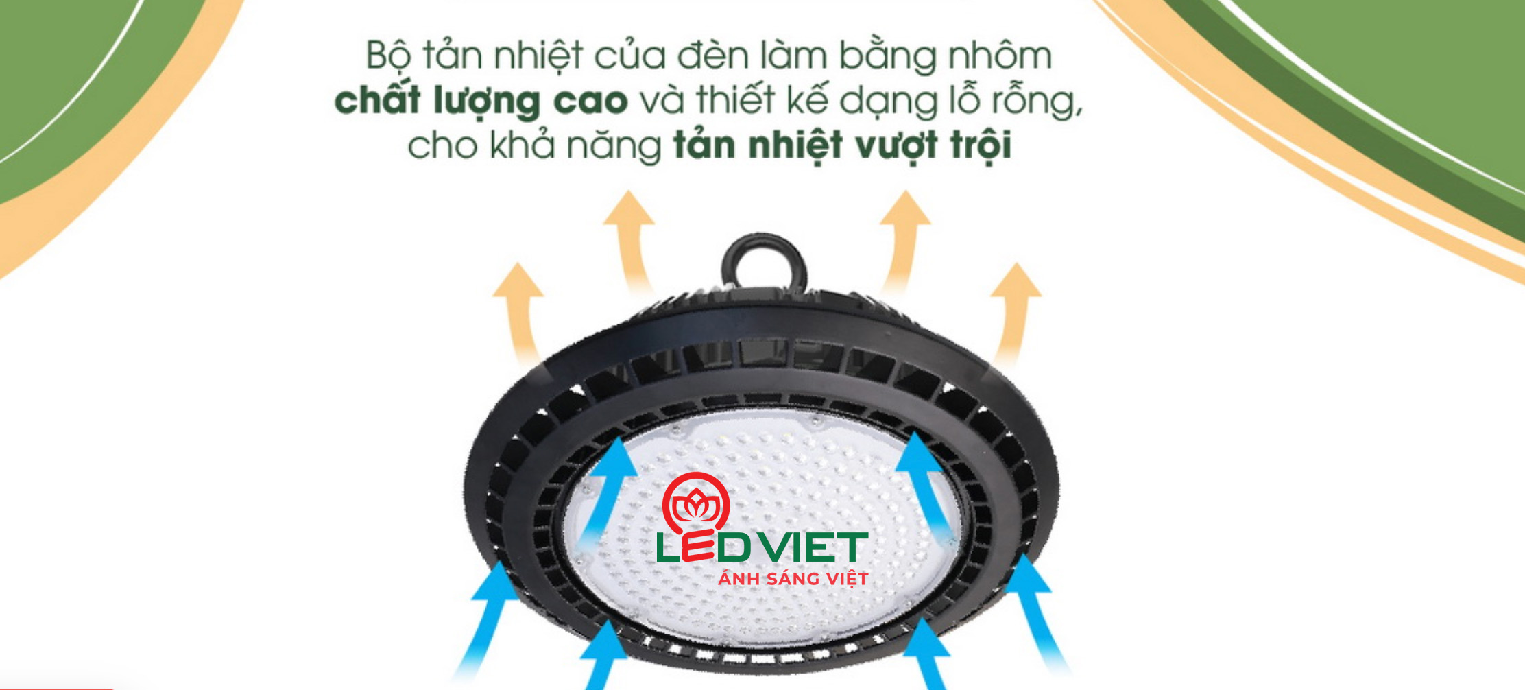 Ưu điểm đèn LED nhà xưởng