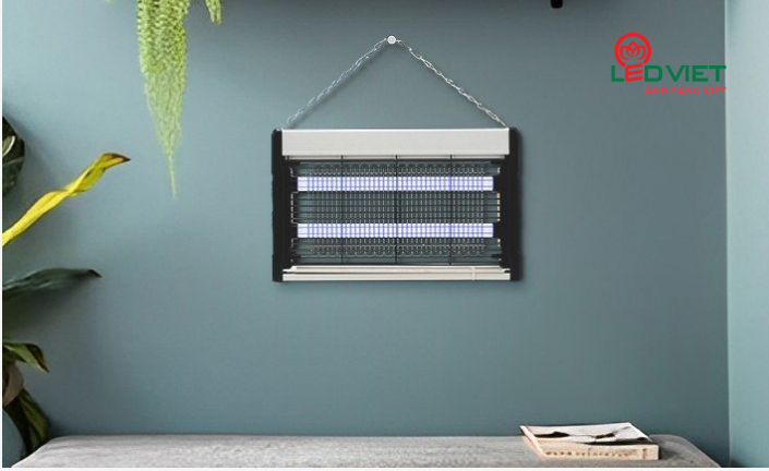 Đèn bắt muỗi DBM02 400x250/4W chính hãng