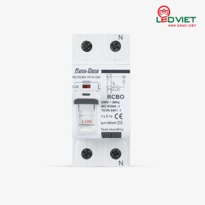Aptomat chống giật RD.RCBO 1P+N 25A