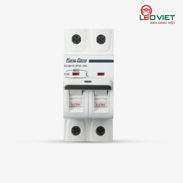 Aptomat ngắn mạch RD.MCB 2P2E 32A