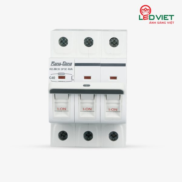 Aptomat ngắn mạch RD.MCB 3P3E 40A