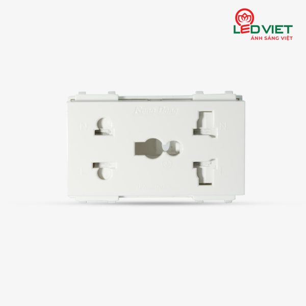 Hạt ổ cắm âm tường HOC05 2C/16A