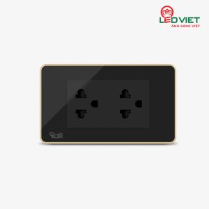 Ổ cắm âm tường OCAT06K 2C/16A