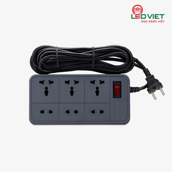 Ổ cắm đa năng chống giật OC06.V2 6C/10A