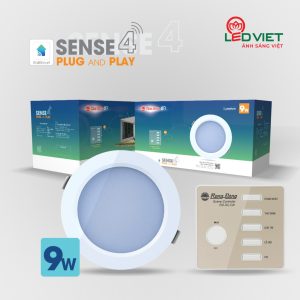 Bộ combo đèn âm trần thông minh sense AT20.RM 110/9W.C6