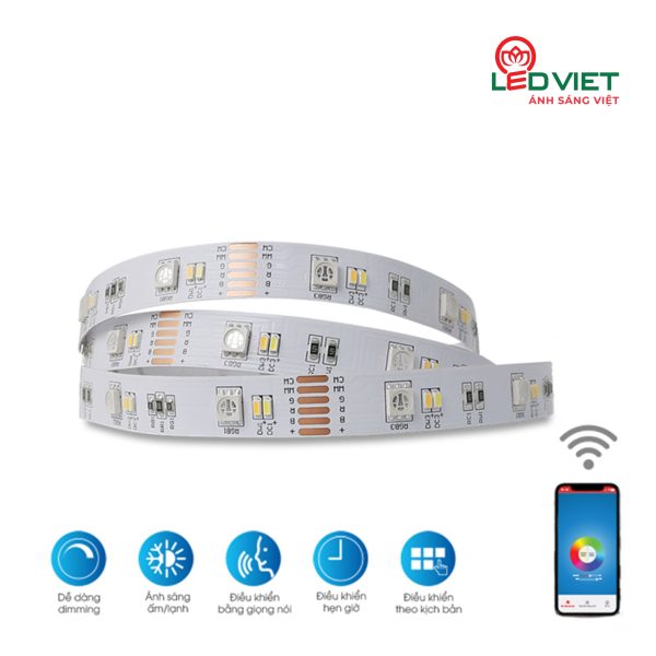 Bộ đèn LED dây LD01.WF.RGBCW 1000/3W (12VDC)