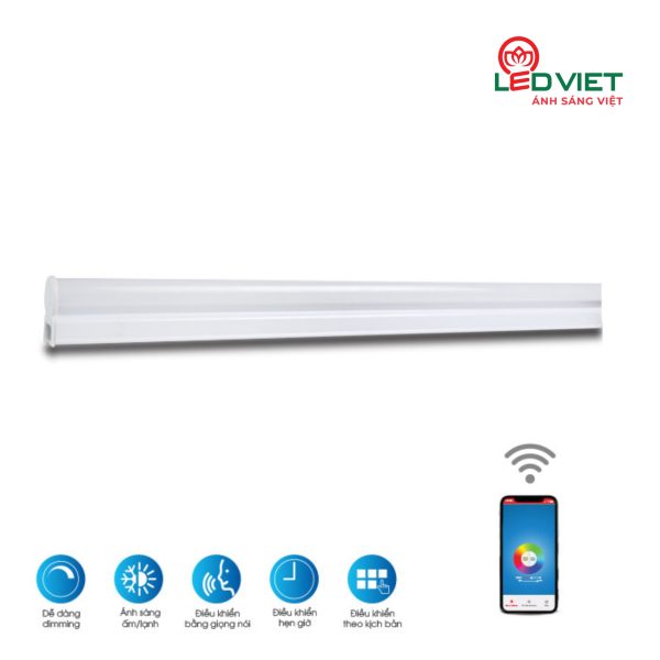Bộ đèn LED tuýp Wifi T5 LT04.WF 1200/16W