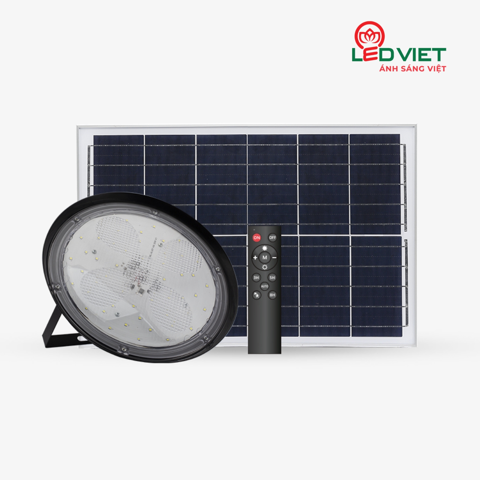 Đèn UFO năng lượng mặt trời đổi màu UFO01.SL.RF 150W